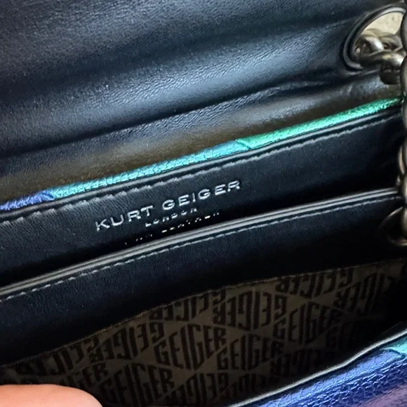 Kurt Geiger Multicolor Striped Crossbody Bag - Picture 5 of 5